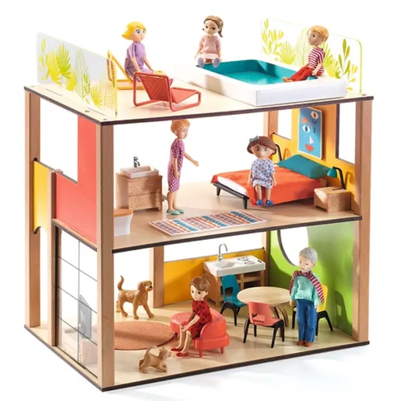Djeco Dolls House – City House