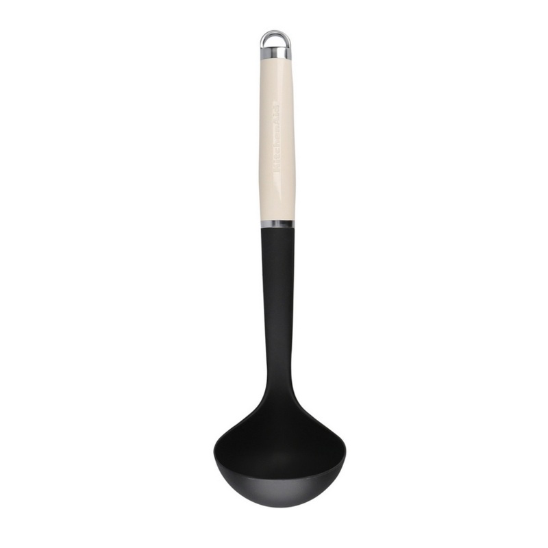 KitchenAid Nylon Cooking Ladle  Almond Cream