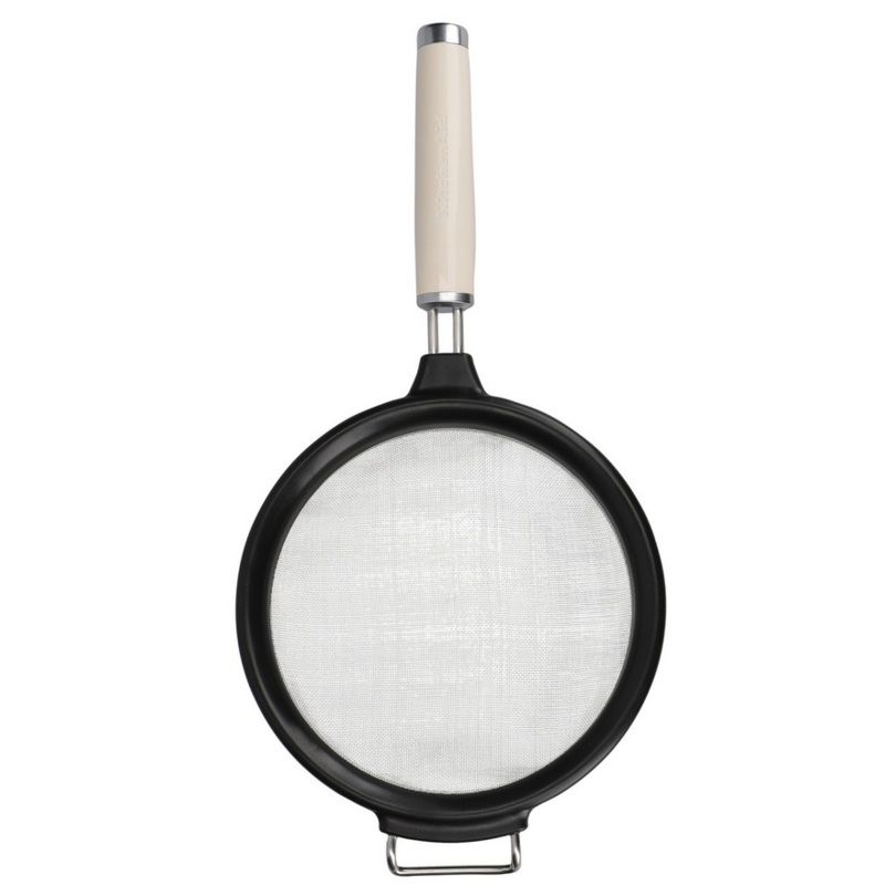 KitchenAid Stainless Steel Mesh Sieve  Almond Cream