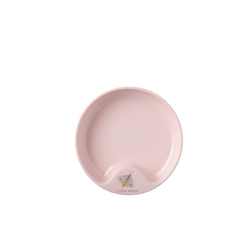 Mepal Mio Trainer Plate – Flowers & Butterflies