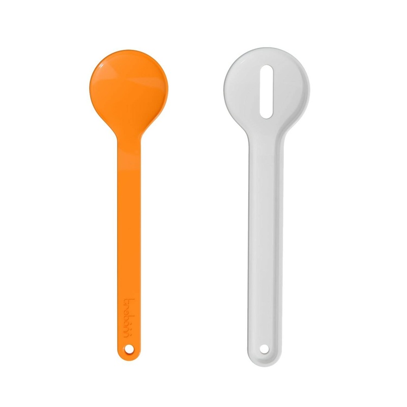 Trebonn Nest & Serve Salad Server –  Orange & White
