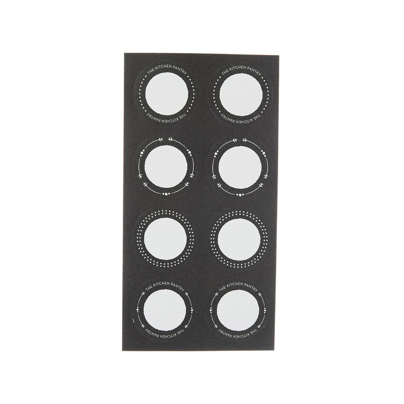 Kitchen Pantry 24Pc Spice Jar Label Set