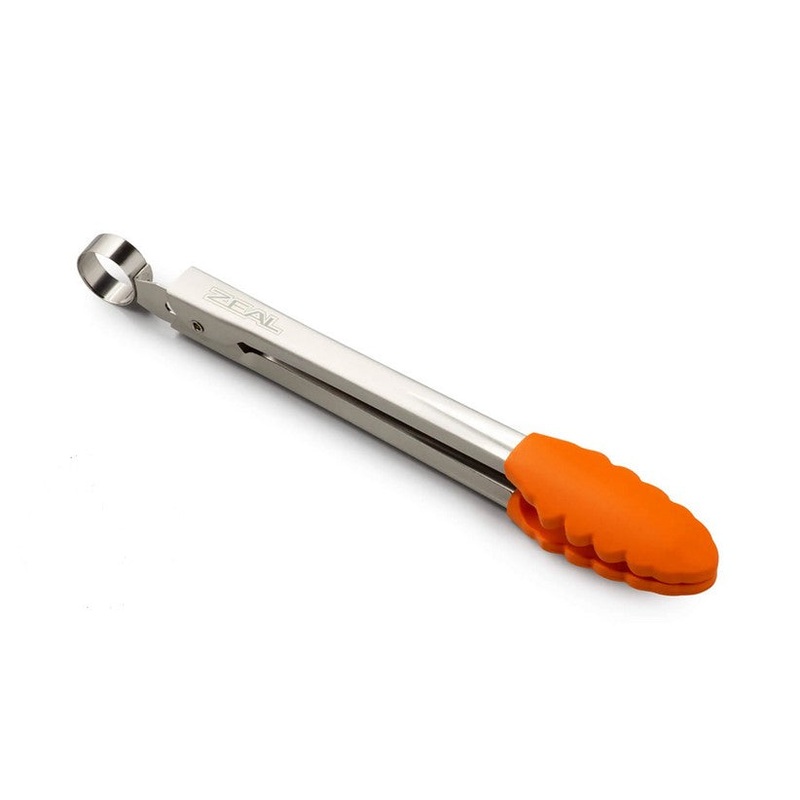 Zeal Mini Tongs – Neon Orange