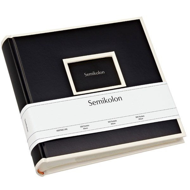 200 Pockets Photo Album – Black