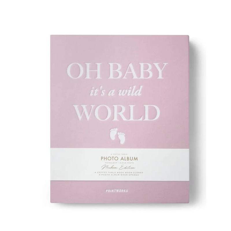 Oh Baby Photo Album Pink