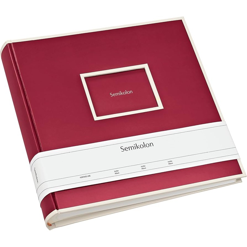 Semikolon Jumbo Album, burgundy
