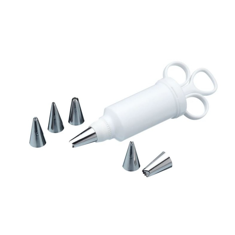 Sweetly Does It Icing Syringe With Stainless Steel Nozzles