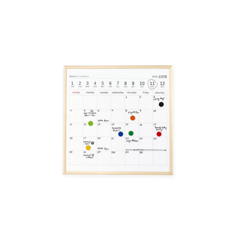 Kikkerland Whiteboard Calender