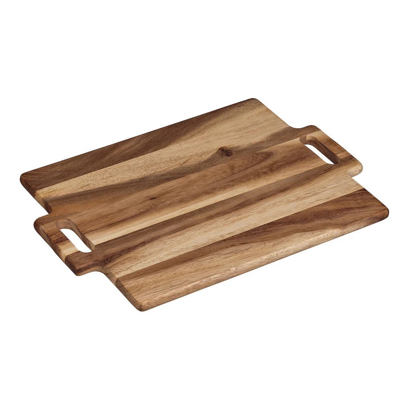 Tala Double Handled Square Board, Acacia Wood