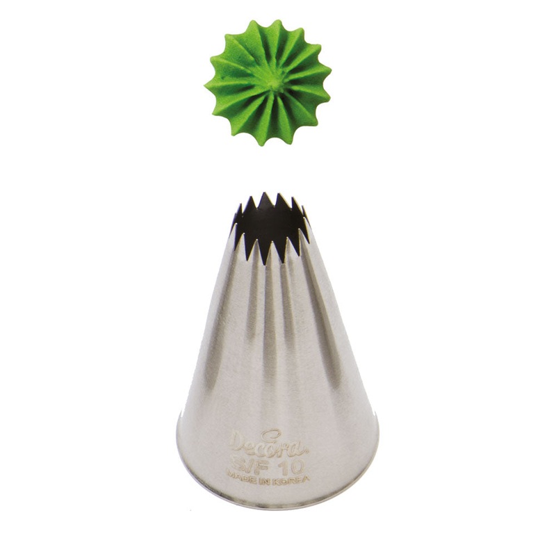 Decora French Star Nozzle – No 10
