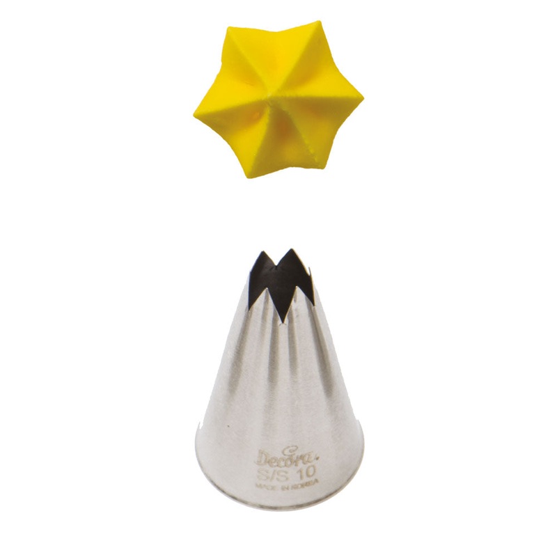 Decora Star Nozzle – No 10