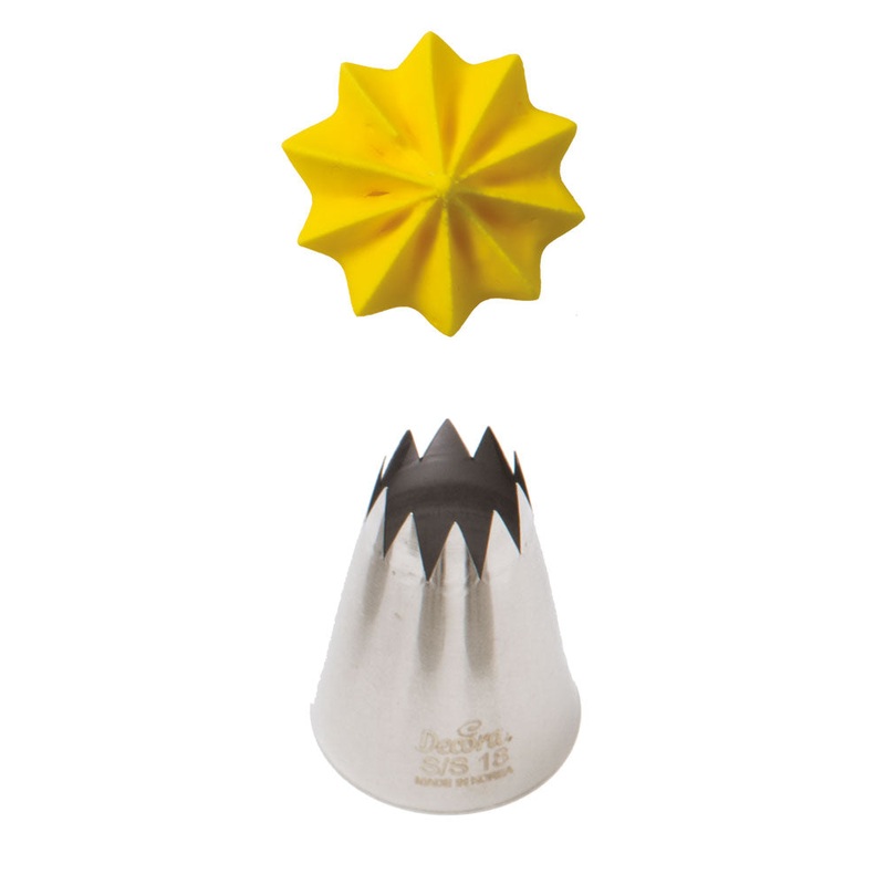 Decora Star Nozzle – No 18