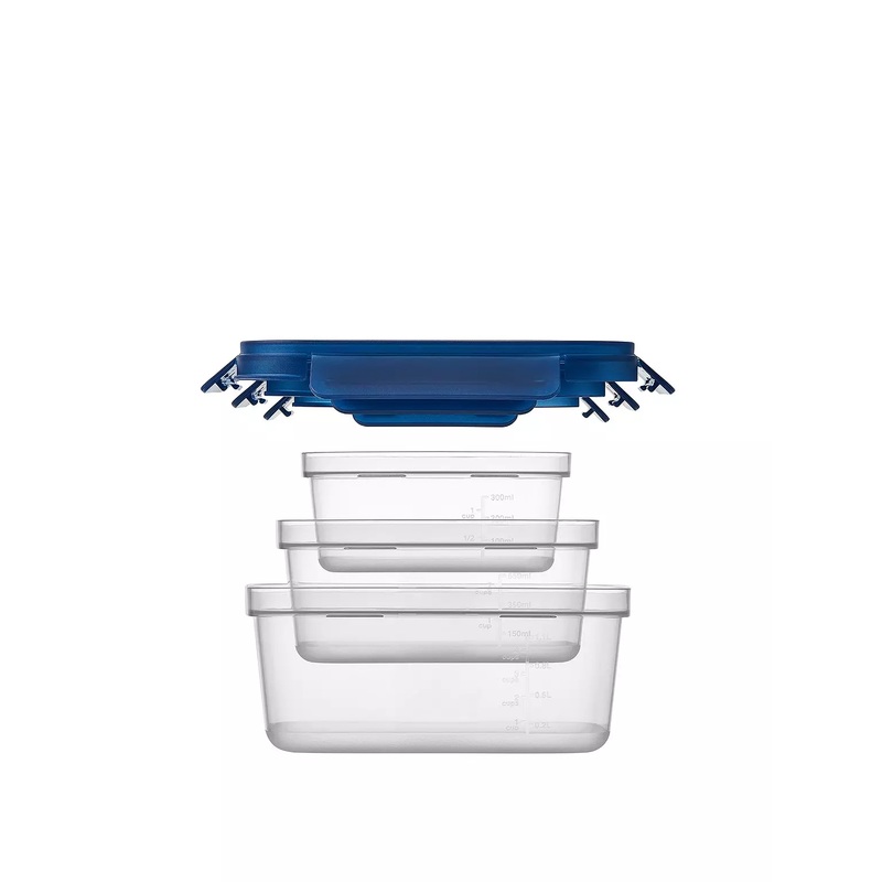 3 Piece Nestable Set Blue