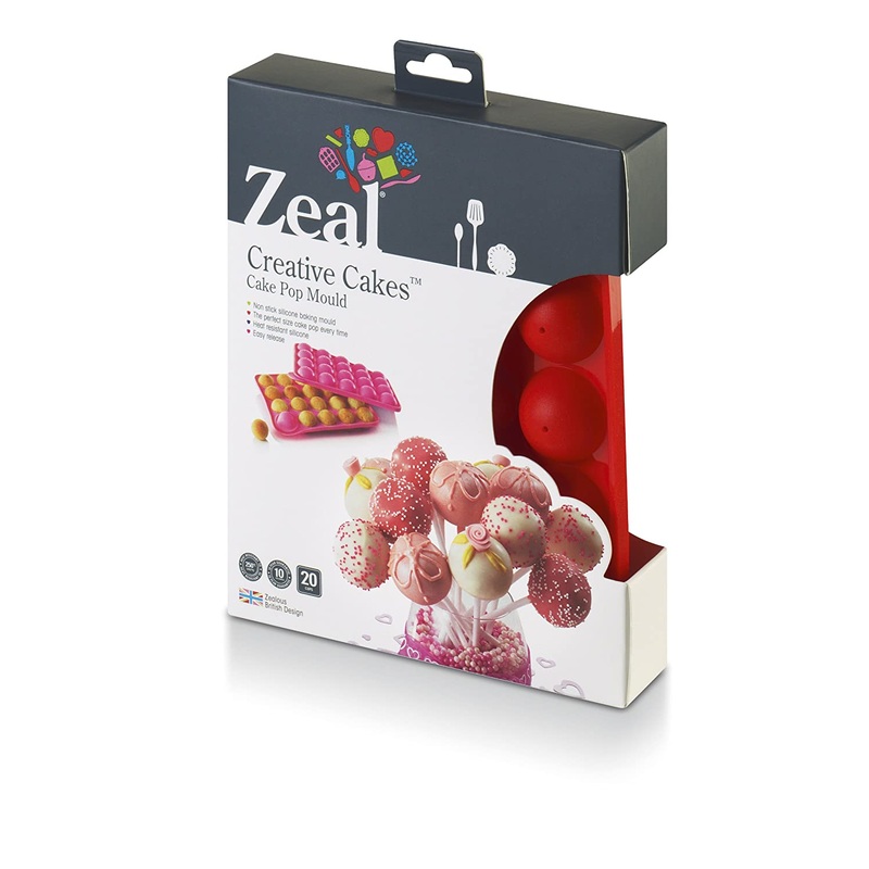 Zeal Silicone Cake Pop Mould – Red
