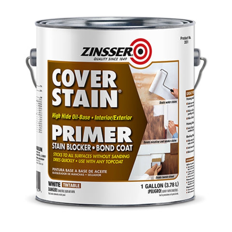 Zinsser High Hide Cover-Stain Primer – 3.79L