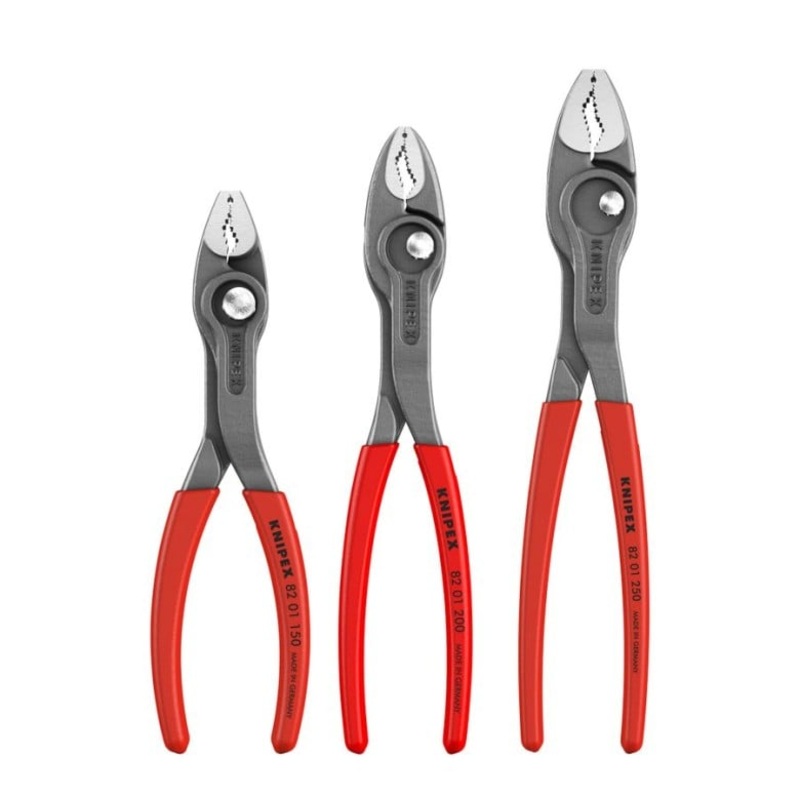 KNIPEX 00 20 06 US4 3 Pc TwinGrip Pliers Set – 6, 8, 10