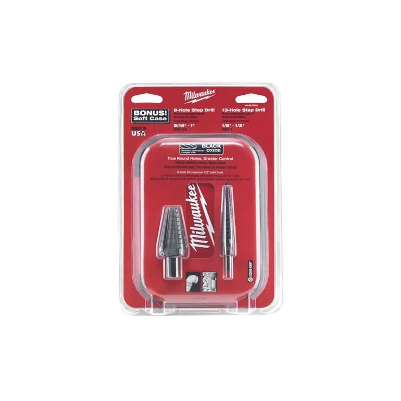 Milwaukee 48-89-9050 Step Drill Bit Set 2 Piece