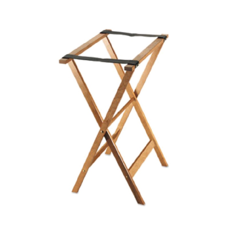 Alegacy Foodservice Products 1551 Tray Stand 17 X 16-1/4 X 32-1/2 Dark Mahogany Wood