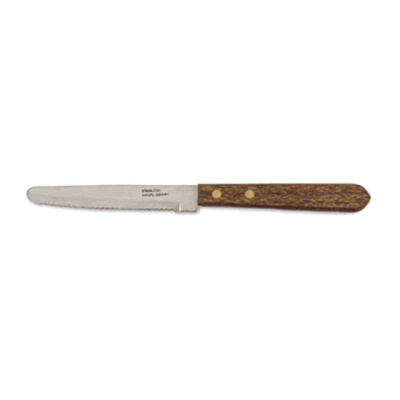 Alegacy Foodservice Products 220304 Steak Knife 4-1/8 Hollow Ground Blade Waverly Edge