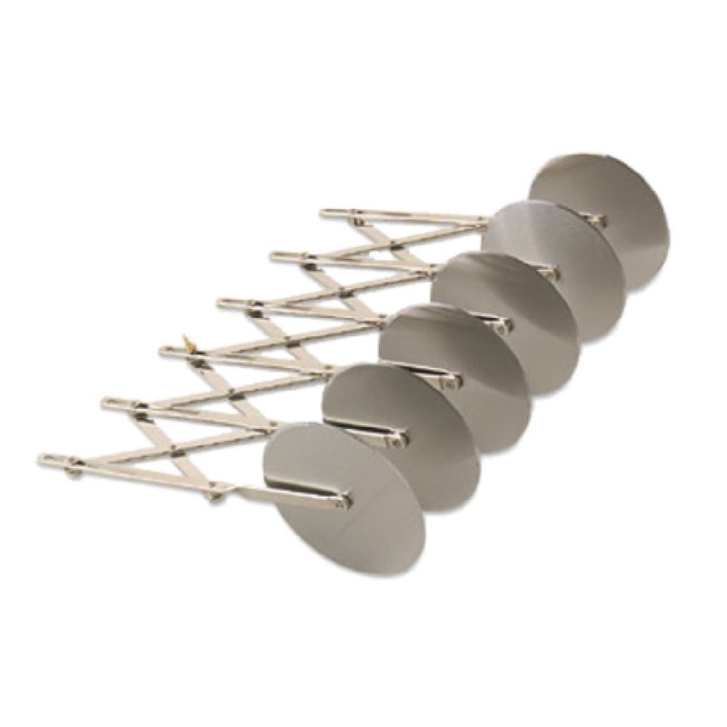 Alegacy Foodservice Products 2227DC Dough Cutter 29-1/4 Overall Length (7) 2-1/8 Dia. Wheels