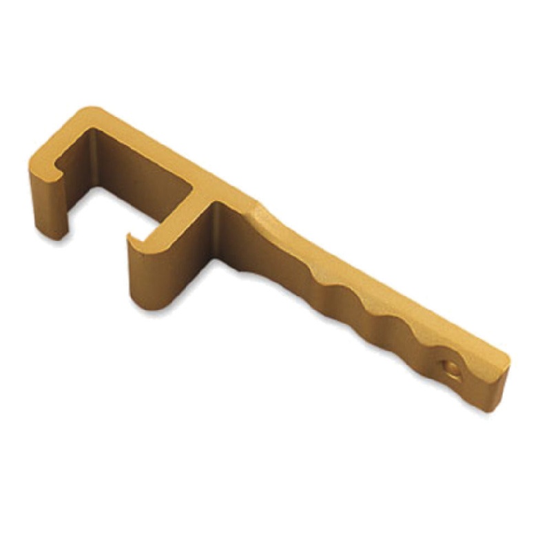 Alegacy Foodservice Products 89054 Lid-Off Pail Opener 7-3/4L Anodized Aluminum