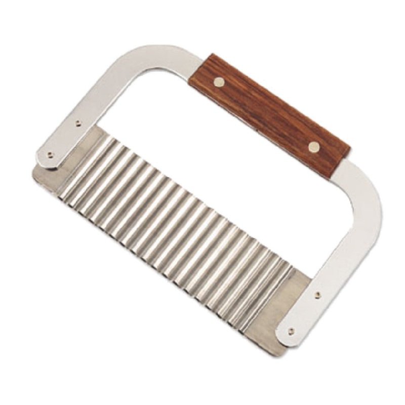 Alegacy Foodservice Products 923P Garnish/Serrator 7-1/4 X 2 Corrugated Blade