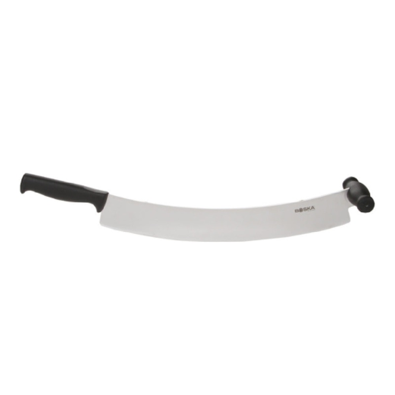 BOSKA Professional Cheese Equipment 105380 Boska Dutch Cheese Knife 21.06”W X 4.33”D X 3.93”H Curved Stainless Steel Blade