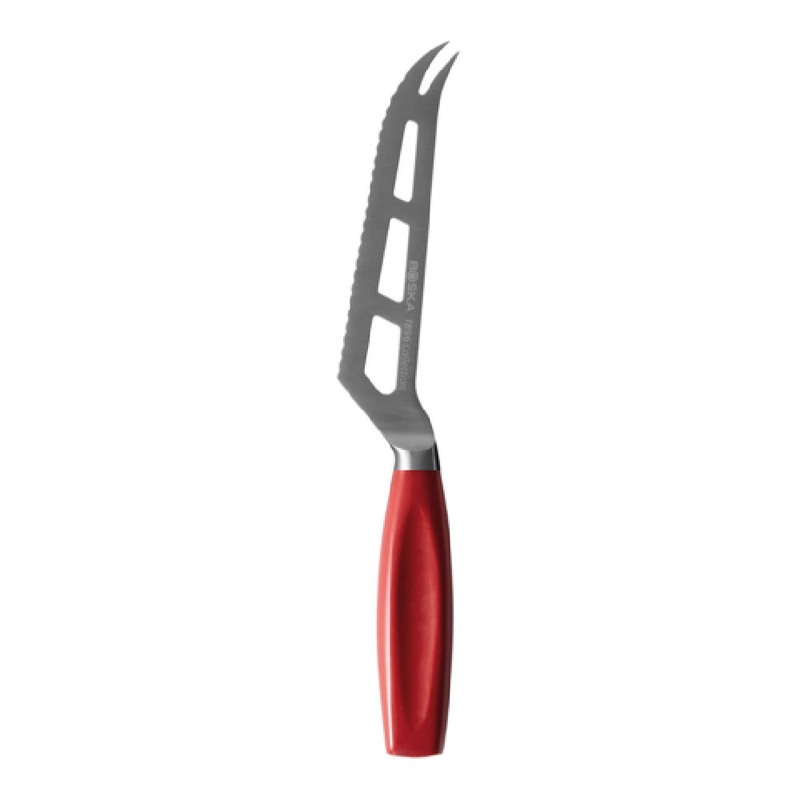 BOSKA Professional Cheese Equipment 190013 Boska Universal Cutter 140mm Red 1.96”W X 10.82”D X 0.78”H