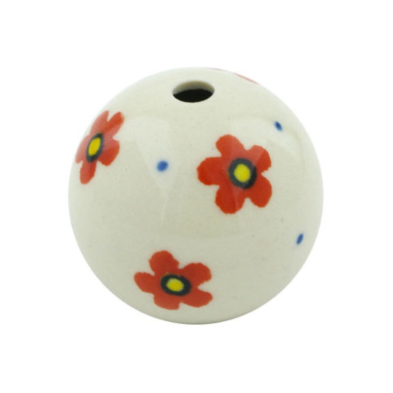 Polish Pottery 1 Bead Flower Shower