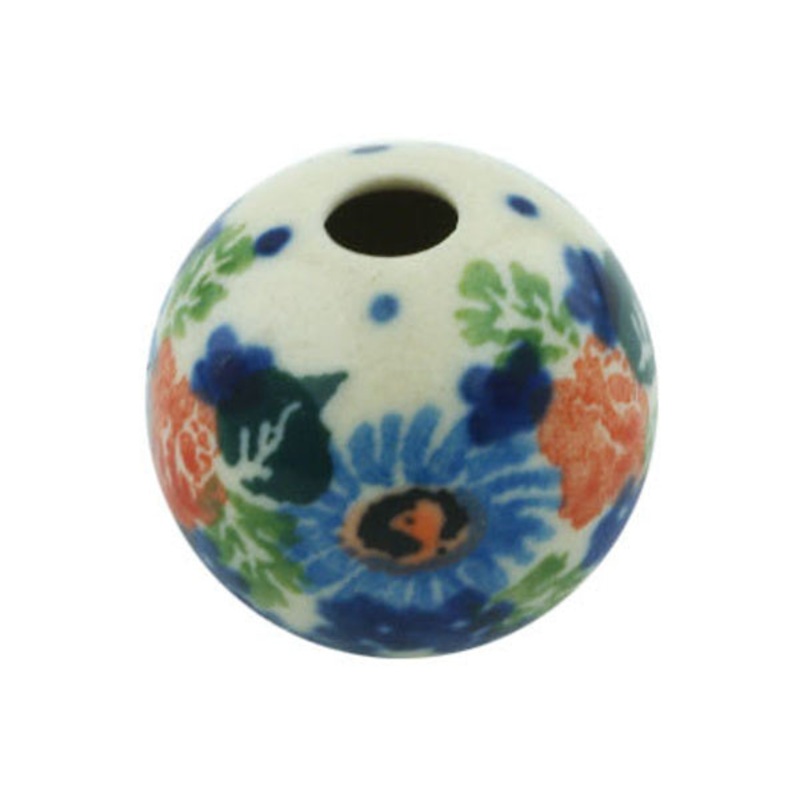 Polish Pottery 1 Bead Field Of Dreams
